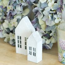 Article Maisons miniatures pour la décoration intérieure et l'ambiance, très décoratives, design intemporel pour la maison, 14 cm, lot de 4