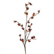 Branche d&#39;églantier Jaune/Orange Branche d&#39;églantier Artificielle Deco L95cm