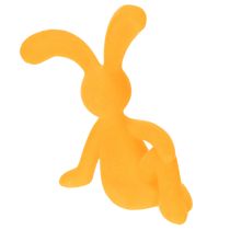 Article Lapin de Pâques décoratif en plastique, idéal comme décoration et idée cadeau, 20 cm, lot de 2