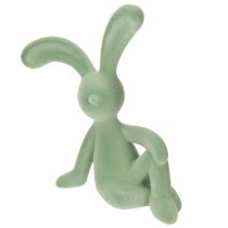 Article Figurine décorative de lapin, adorable figurine pour une ambiance printanière dans n'importe quelle pièce, 38 cm