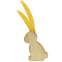 Article Figure à décorer lapin longue oreille 15cm 6pcs