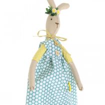 Article Lapin en peluche pour Pâques, lapin de Pâques avec vêtements, bunny girl H43cm