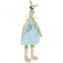 Lapin en peluche pour Pâques, lapin de Pâques avec vêtements, bunny girl H43cm