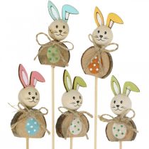 Article Bois de lapin de Pâques, bouchons de fleurs de Pâques, bouchons de lapin 8cm 8 pcs