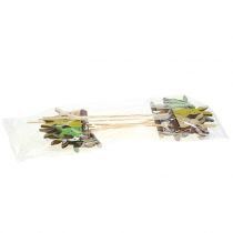 Article Fiche de déco lapin H37cm 8pcs