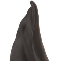 Article Décoration d'oreilles de lapin Lapin de Pâques en noir 20 cm x 7,5 cm x 29 cm