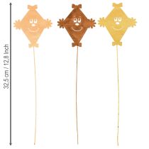 Article Dragons d'automne, bouchons de jardin, bouchons d'automne L32,5cm 12 pièces