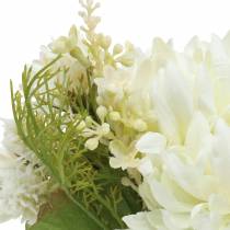 Chrysanthème Bouquet Mix Blanc 35cm