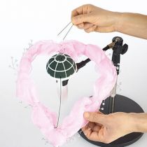 Article Support pour bouquet de mariée en mousse florale Lady 2 18cm Ø8cm 6 pcs