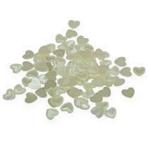 Mélange de cœurs en crème 1,3cm 300P