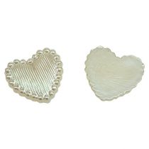 Mélange de cœurs en crème 1,3cm 300P
