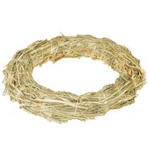 Article Couronne de foin naturel 21-22cm 5 pcs