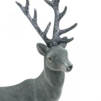 Figurine déco cerf déco renne déco anthracite H40cm