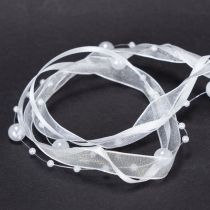Article Ruban de mariage blanc 20 mm 5 m