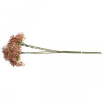 Article Branche artificielle de fleur de sureau rose 52cm 4pcs