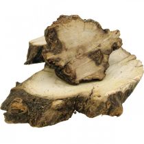 Disques en bois déco racine bois parsemer décoration bois 3-8cm 500g