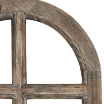 Article Décoration en bois cadre de fenêtre décoratif rustique bois marron 29,5×48cm