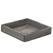 Article Plateau décoratif rustique pour une décoration de table élégante, 15 cm, lot de 4