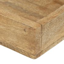 Article Plateau en bois plateau décoratif rectangulaire bois 39×15,5×4cm 2pcs