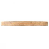Article Plateau rond en bois d'acacia naturel Ø30cm H2,5cm