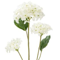 Article Fleur d'hortensia artificielle pour une décoration intérieure élégante et moderne, 80 cm, lot de 2