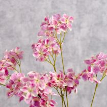 Article Plante d'hortensia artificielle, facile d'entretien, pour une décoration durable, 110 cm, lot de 2