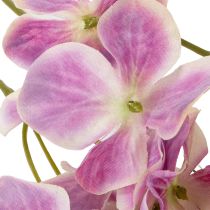 Article Plante d'hortensia artificielle, facile d'entretien, pour une décoration durable, 110 cm, lot de 2