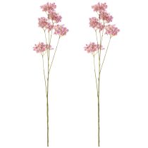 Article Plante d'hortensia artificielle, facile d'entretien, pour une décoration durable, 110 cm, lot de 2
