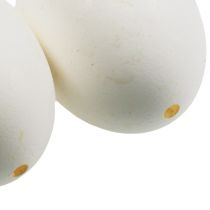 Article Oeufs blancs naturels décoratifs 10 pièces