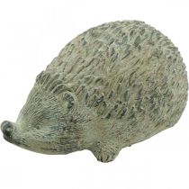Figurine décorative hérisson 22cm décoration de jardin automne vert antique 20×12×H10cm