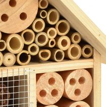 Article Maison à insectes hôtel à insectes naturel bois de sapin naturel H21cm