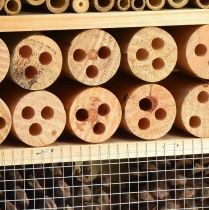 Article Insect Hotel Maison à insectes marron en bois 25 cm x 8,5 cm x 32 cm