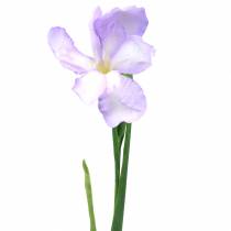 Iris artificiel violet 78cm