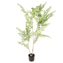 Article Plante artificielle en pot, hauteur 130 cm, vert, décoration intérieure