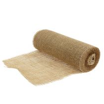 Chemin de table ruban de jute naturel 30cm 10m