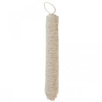 Article Ruban de jute cordon déco jute naturel blanchi 2mm 150m