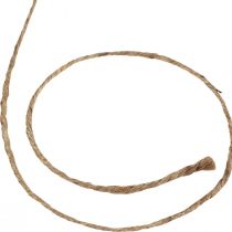 Article Cordon de jute ruban de jute sur bobine en bois décoration jute naturel 130g