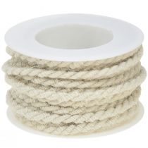 Article Cordon de jute blanc 6mm 9m