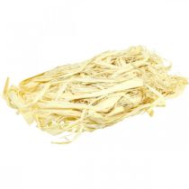 Article Fibres naturelles végétales, fibre de jute blanchie 300g