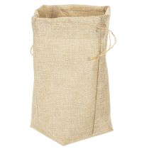 Article Sac en jute 13,5 × 11 cm H 25 cm