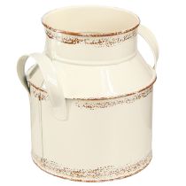 Article Pichet décoratif en métal « Original 1982 » Crème Rouille H16cm 2 pièces
