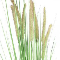 Carex artificiel en pot avec piques Plante artificielle Carex 98cm