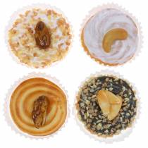 Tartes aux noix triées artificiellement 5cm 4pcs