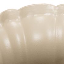 Article Petite coupe décorative en métal crème 10 cm