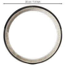Article Bague Kenzan avec picots en laiton, ronde, Ø200mm