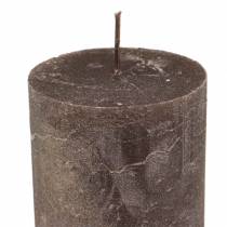 Article Bougies uni cuivre métallisé 50×100mm 4pcs