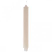 Bougie longue table bougie tige bougie crème Ø3cm H29cm