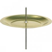 Article Bougeoir 8cm doré 16 pcs