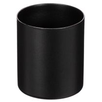 Article Lot de 4 bougeoirs magnétiques noirs mats en métal, 4 cm