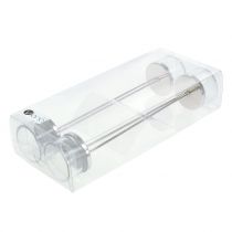 Article Chandelier avec verre sur bâton 4pcs